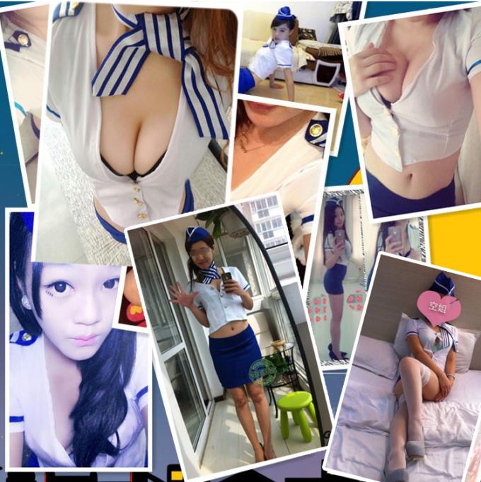 Женского белья костюмов Stewardess форма Cosplay сексуального равномерного сексуального сексуальная для женщин Lingrie