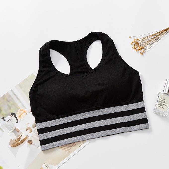 Удобное женское белье нижнего белья хлопка, Breathable и съемных пены пусковой площадки спорт бюстгальтера