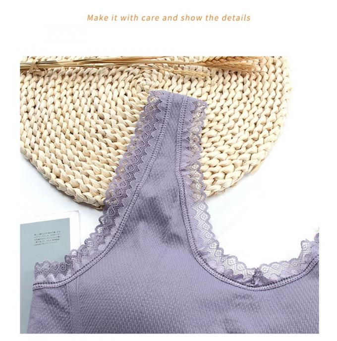 Удобное женское белье нижнего белья хлопка, Breathable и съемных пены пусковой площадки спорт бюстгальтера