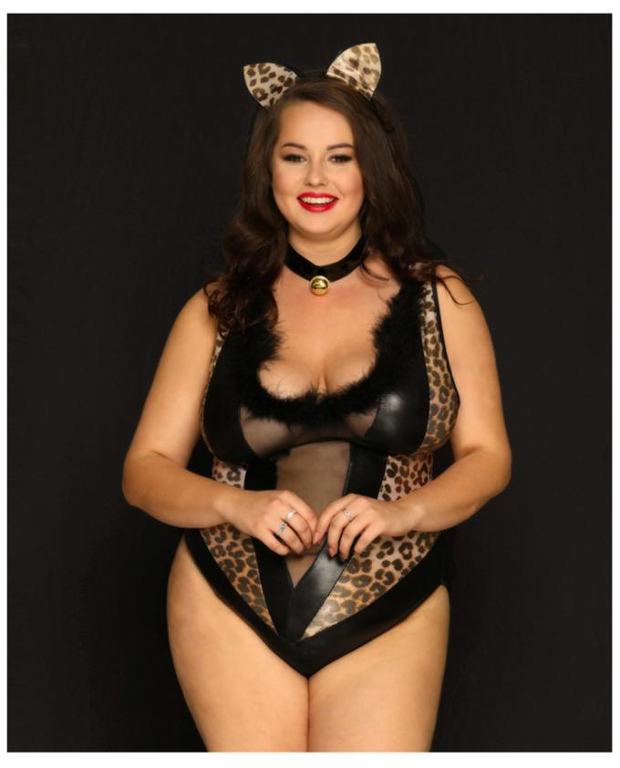 Нижнее белье Cosplay секса Catsuit латекса добавочного женского белья Bodysuit ′ s женщин размера сексуального горячее эротичное