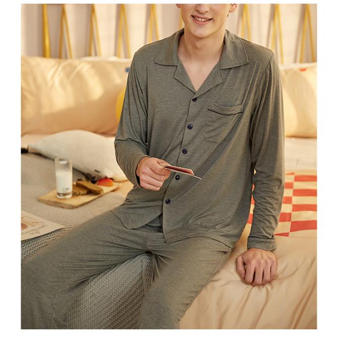 Sleepwear хлопка женщин рукава режимных пижам ткани двухкусочных длинный