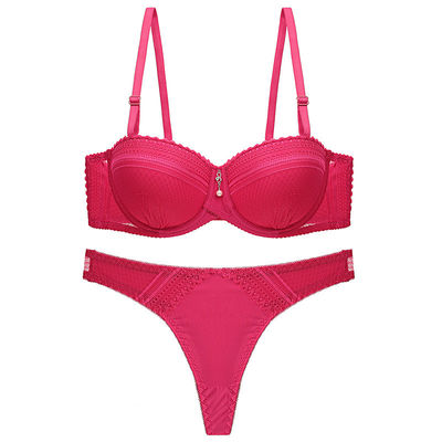 Твердый бюстгальтер Panty дамы 90B 90C сексуальный установил нижнее белье женщин XXXL 50kg устанавливает