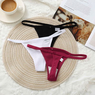 Breathable сексуальный Undies 50kg 60kg сексуальный t хлопка задыхается дама Ремень женщин