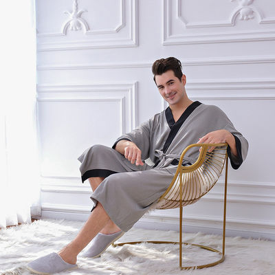 Кардиган ткани наборов людей пижам кимоно купального халата Nightgown теплый