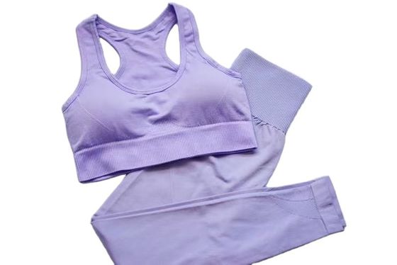 Гетры бюстгальтера спорт йоги Breathable безшовные протягивают гетры спортзала Waisted ткани высокие