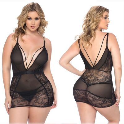Сексуальный Sleepwear пижам женщин шнурка