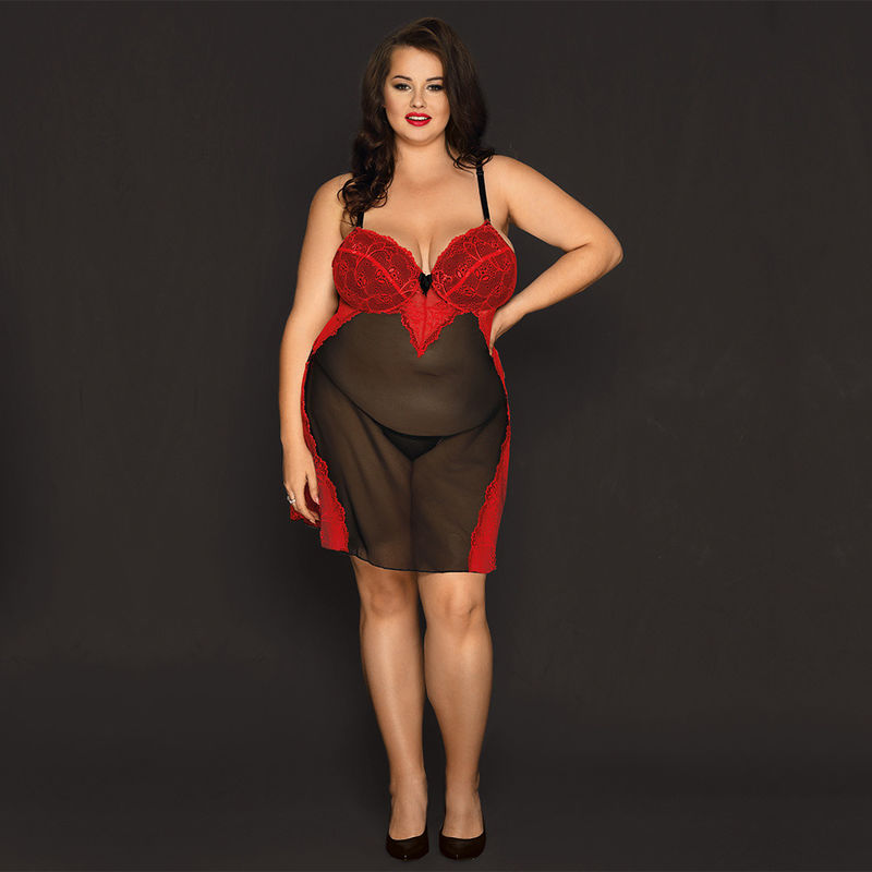 Пижамы 70kg Chemise куколки Sleepwear шнурка спать прозрачные