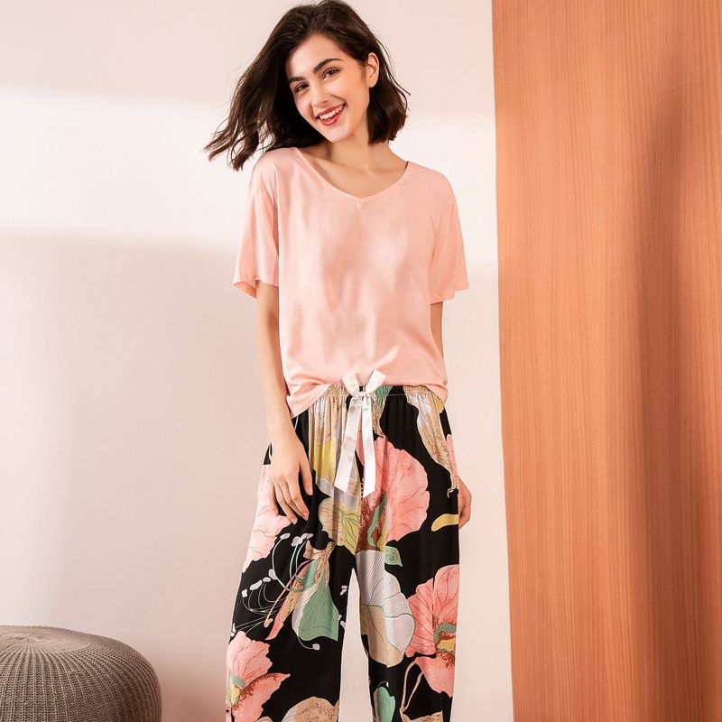 Костюм ночи шелка Sleepwear 62cm XS 2XL пижам женщин 3XL для дам