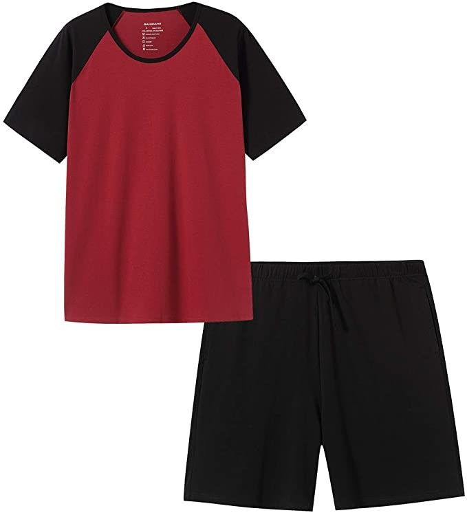 Набор костюма ночи теплых пижам Sleepwear 2XL l людей двухкусочный связанный