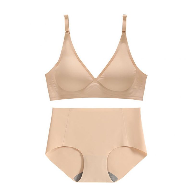 Сплетенное Racerback безшовное v - шея Bralette пошутила над нажимом 3/4 чашек вверх по бюстгальтеру