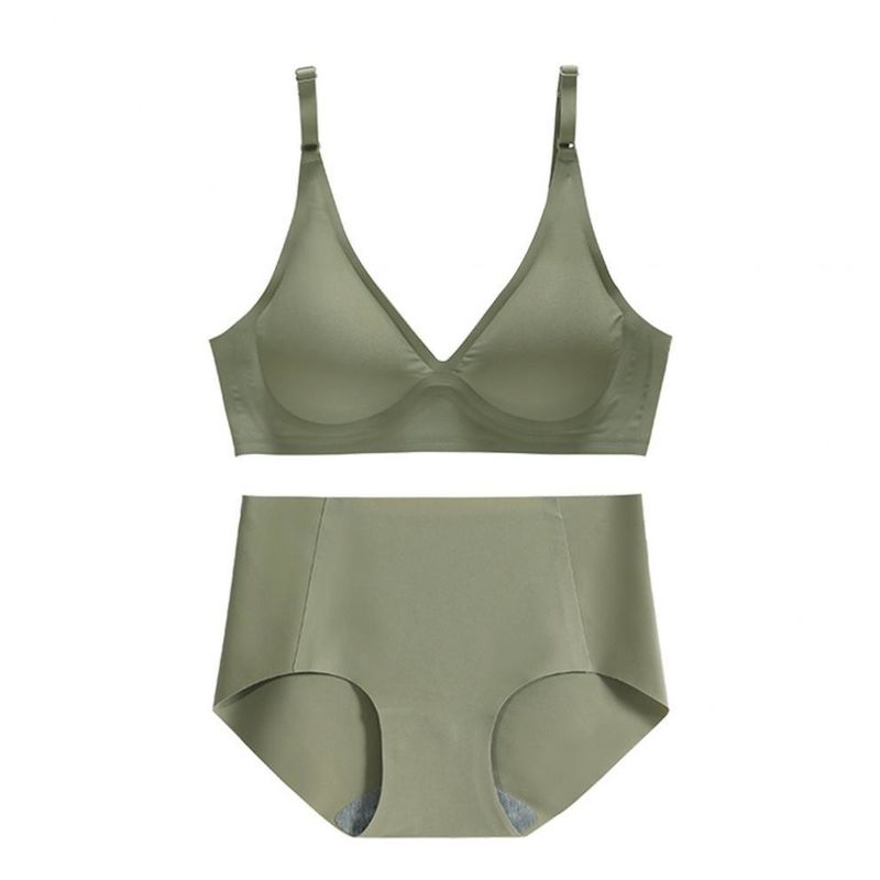Сплетенное Racerback безшовное v - шея Bralette пошутила над нажимом 3/4 чашек вверх по бюстгальтеру