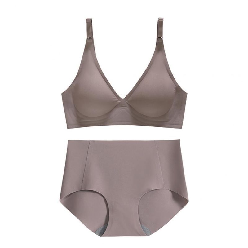 Сплетенное Racerback безшовное v - шея Bralette пошутила над нажимом 3/4 чашек вверх по бюстгальтеру